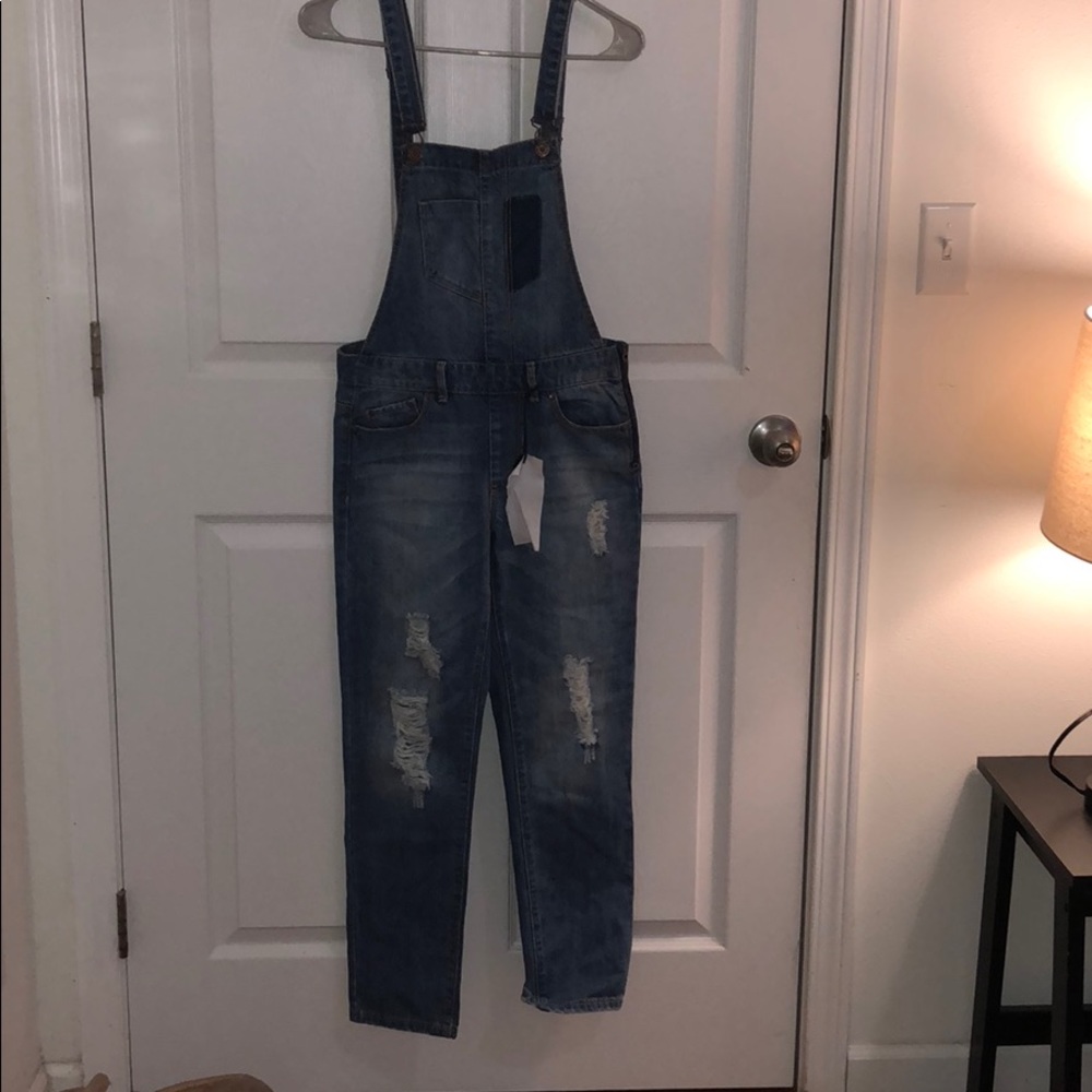 Ripped overalls